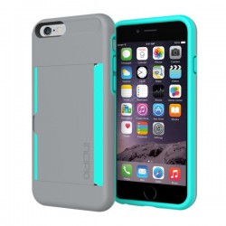 Incipio iPhone 6/6S Stowaway Case Gray/Teal